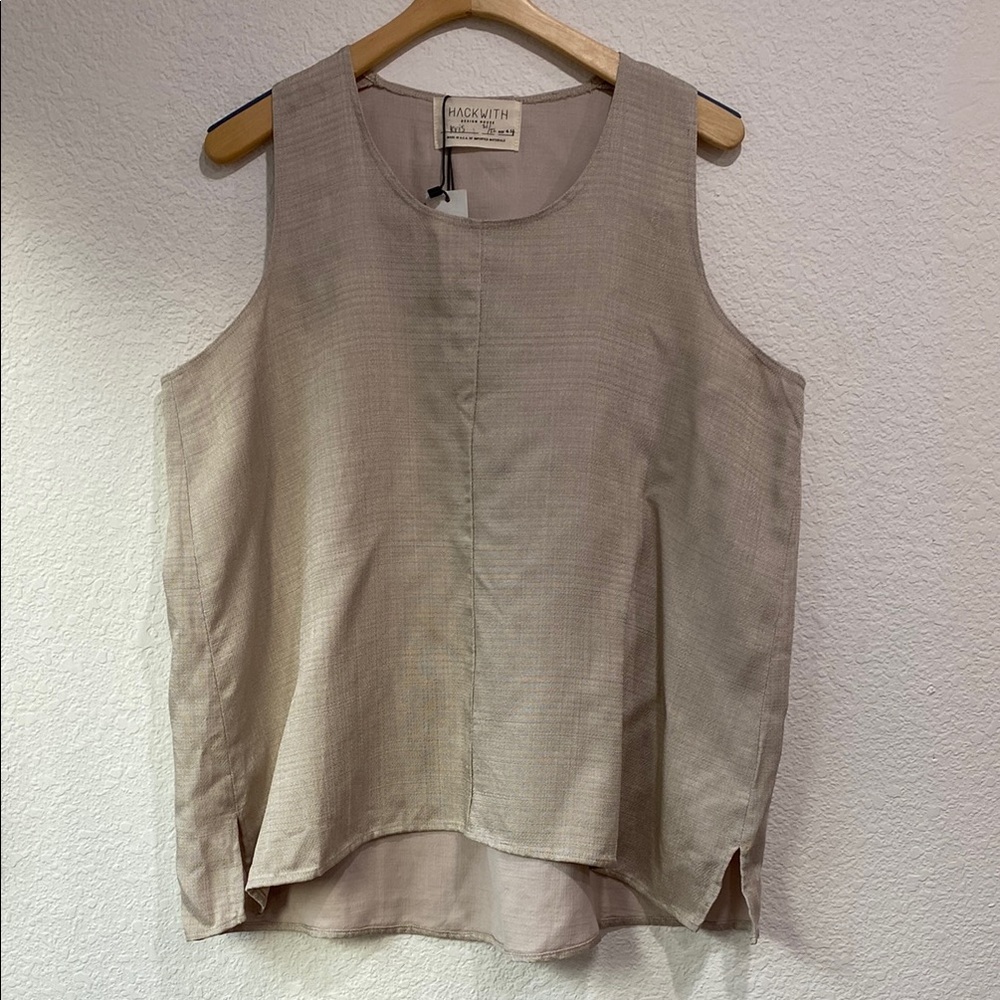 NWT Hackwith Design House Women’s Kris Casual Tank Blouse A Line Plus Size 21/22